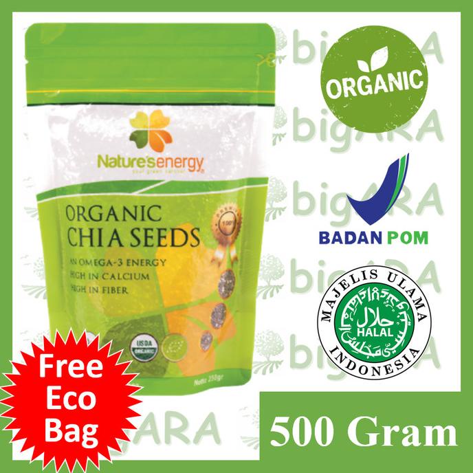 

Nature's Energy Chia Seeds 500gr Nature Natures Chia Seed 500g 500