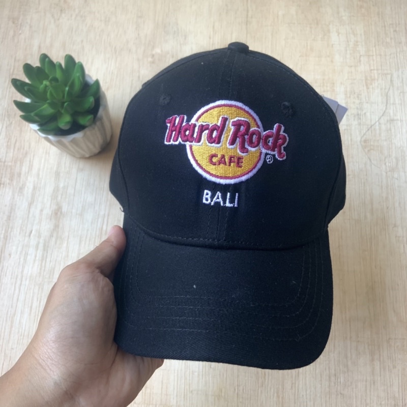HARDROCK cafe bali topi cap Hitam ORIGINAL 100% SALE