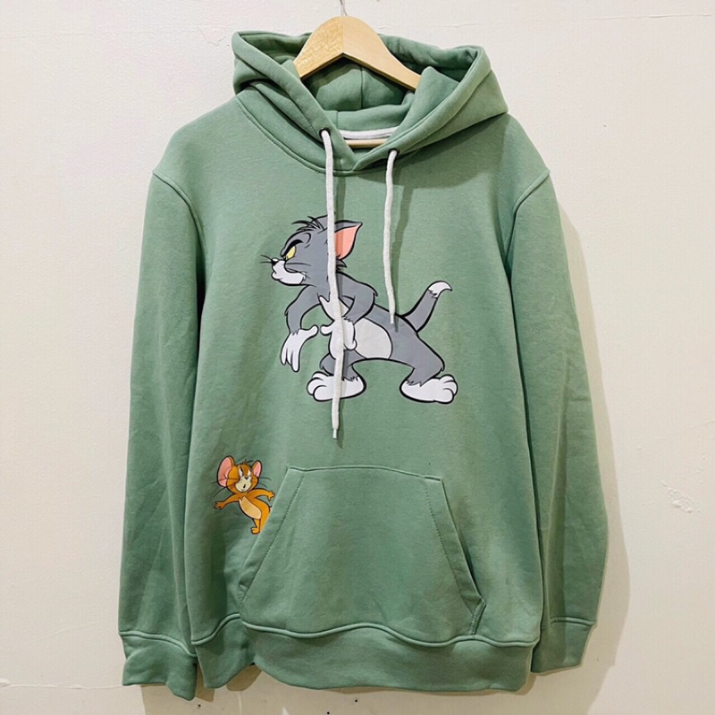 TOM AND JERRY GREEN HOODIE