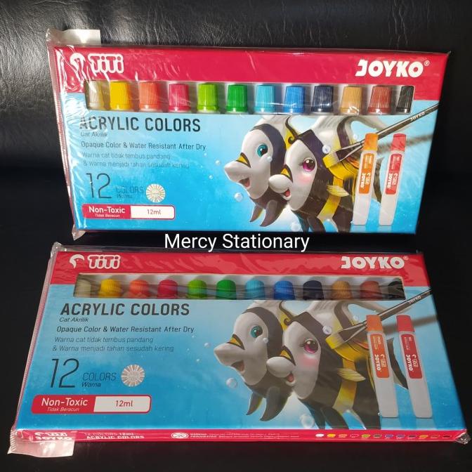 

/////] Cat Akrilik Titi 12 Warna / Acrylic Color