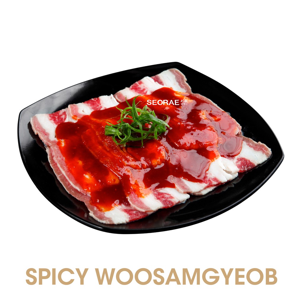 

Seorae Spicy Woosamgyeop | Spicy Beef Belly | Beef Marinated