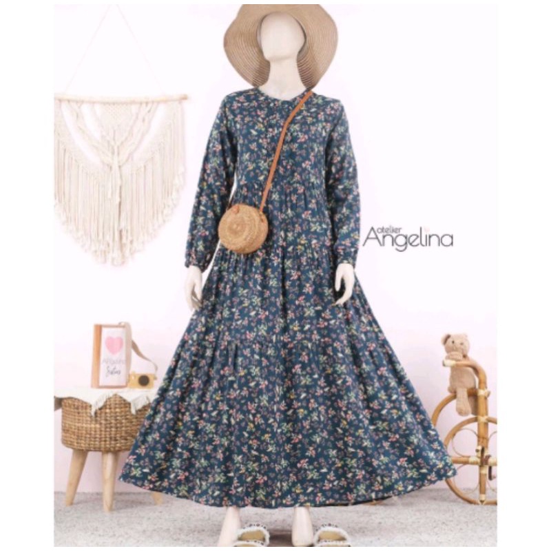 Bella Dress Homedress Home Wear Atelier Angelina AA Atelier Angelina Angel