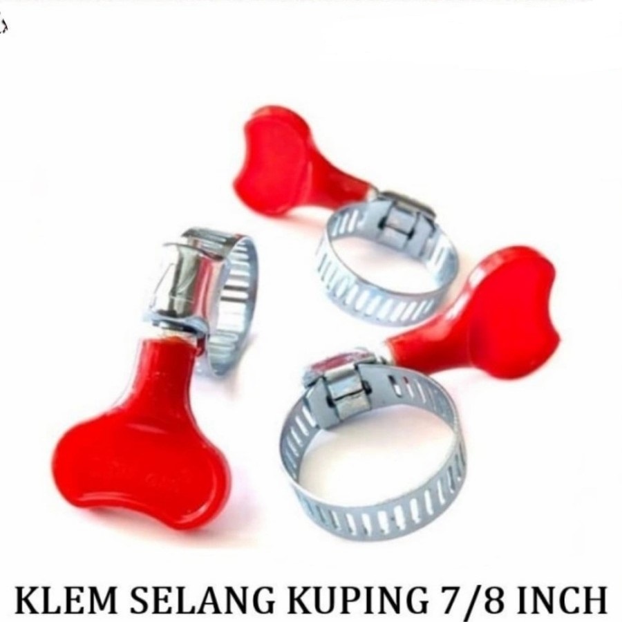 Klem Kuping 7/8 inch Pengaman Selang Kompor Gas Cincin Kleman 7/8&quot;