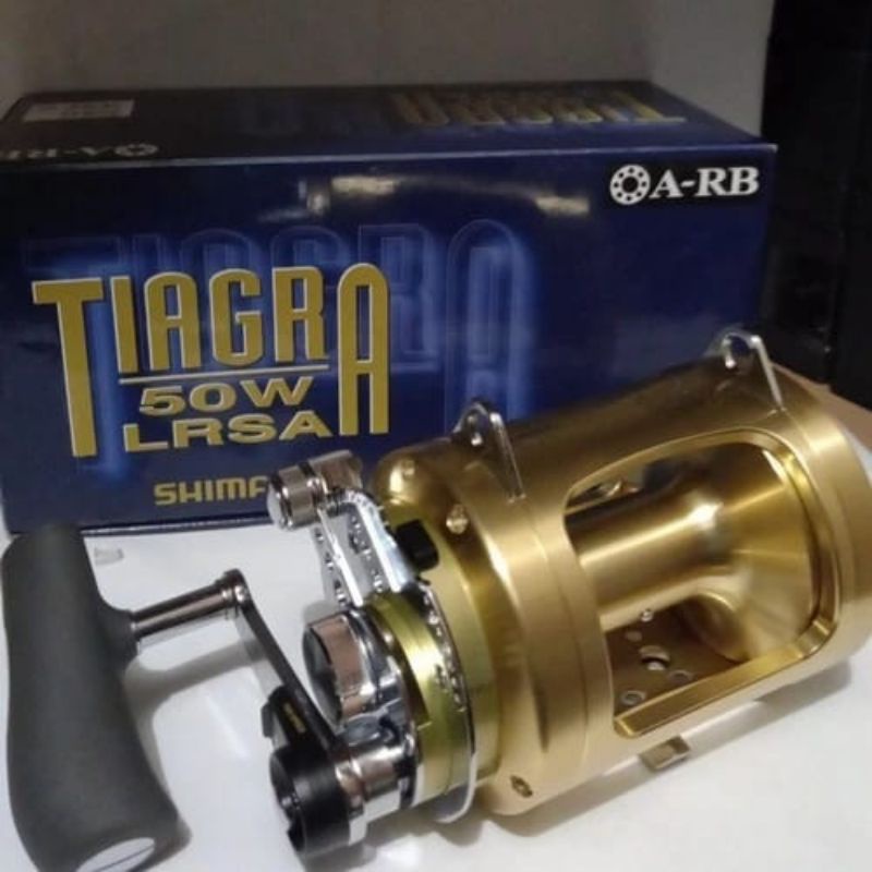 REEL SHIMANO TIAGRA 50WLRSA JAPAN GARANSI RESMI