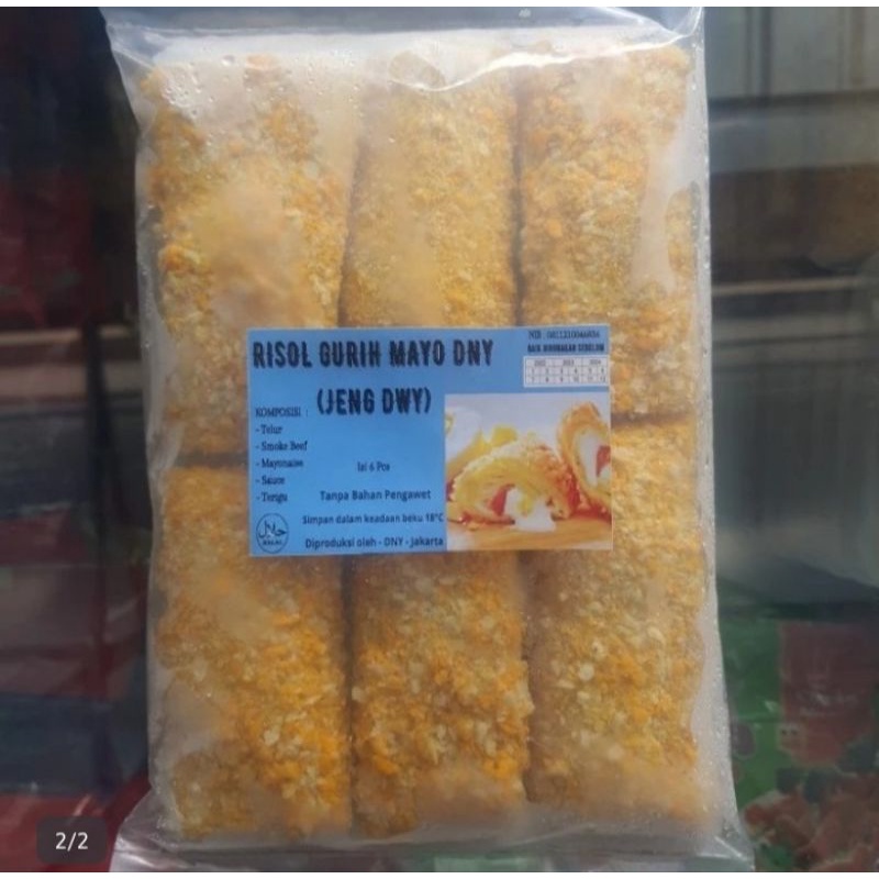 

Risol isi Mayo 6 Pcs