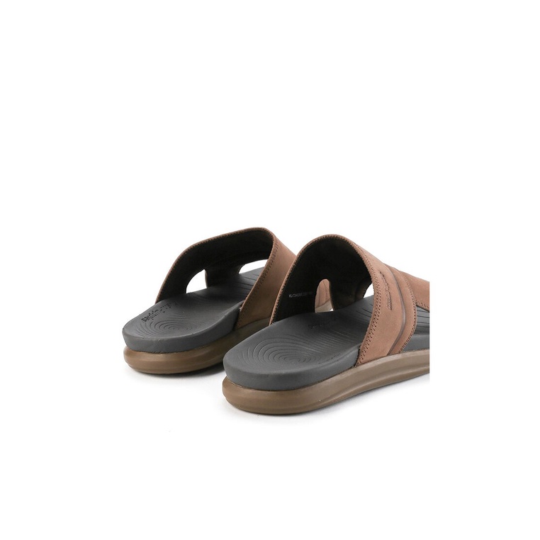 SANDAL SLIDE KULIT HUSH PUPPIES PRIA ORIGINAL BRANDED ASLI COKLAT HM24