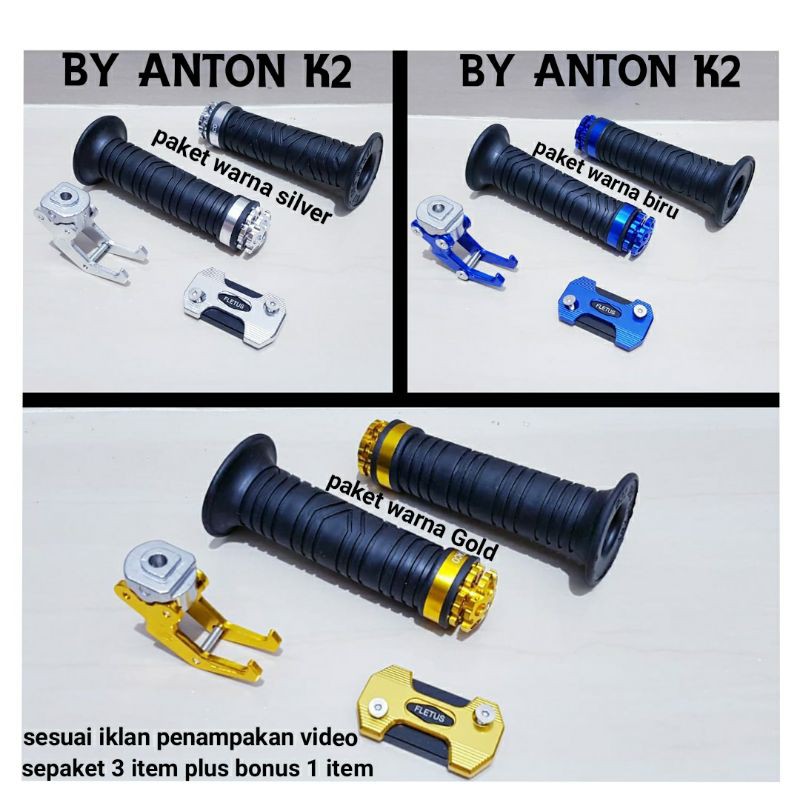 VARIASI PAKETAN HANDGRIP-TUTUP MASTER REM-CANTOLAN BARANG AKSESORIS BEAT KARBU-BEAT FI-BEAT ESP ISS-