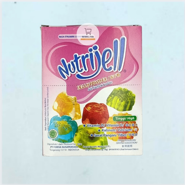 Nutrijell Jelly Bubuk 15gram x 12Pcs (Box)