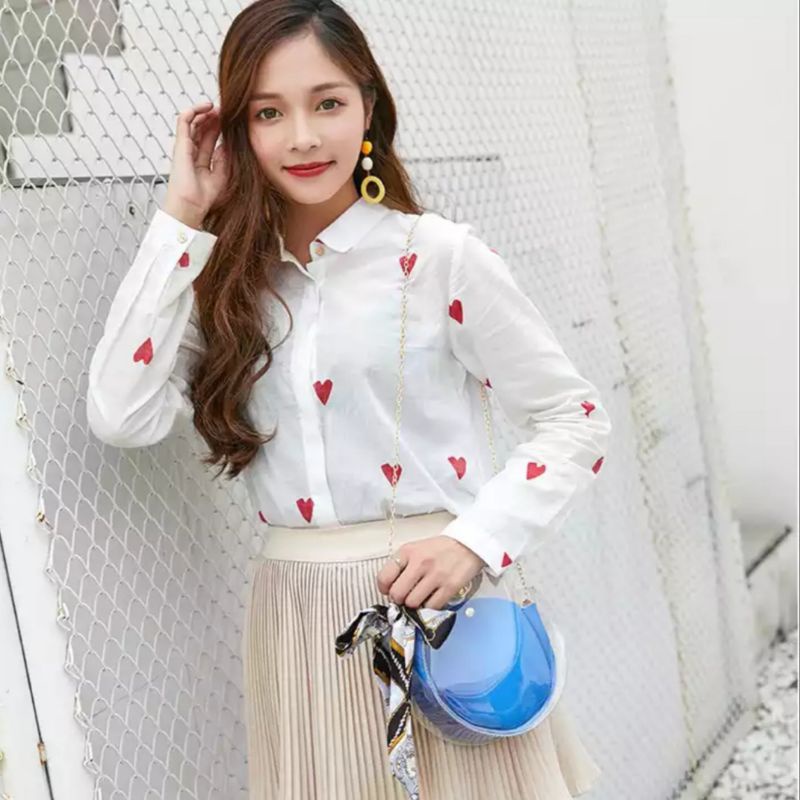N_B_S / HAZELLA  tas selempang wanita rantai Sling Bag Mini Tas Selempang Rantai Mika Transparant Pvc