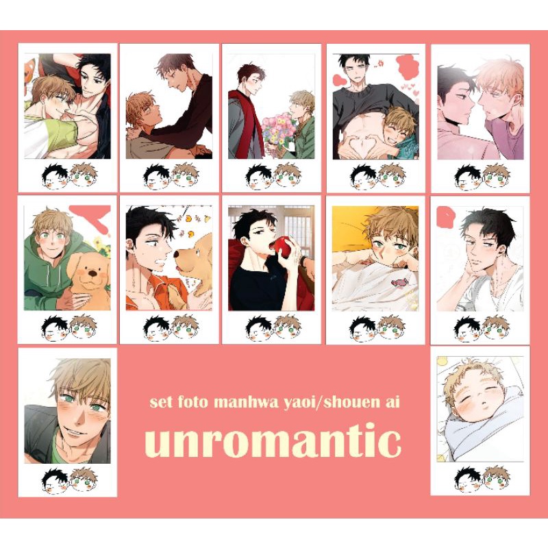 set foto manhwa unromantic (yaoi, shounen ai, boys love BL)