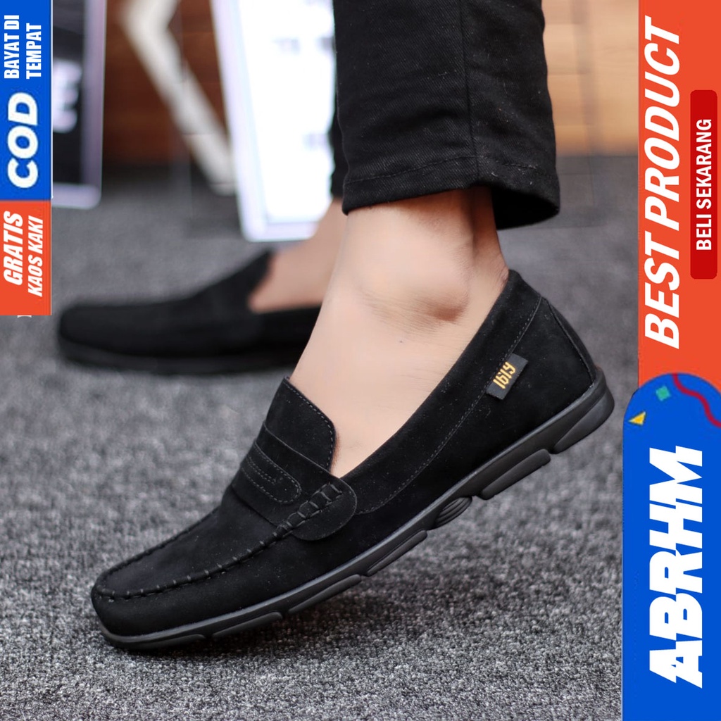 Abrhm Titan - Sepatu Slip On Pria Casual