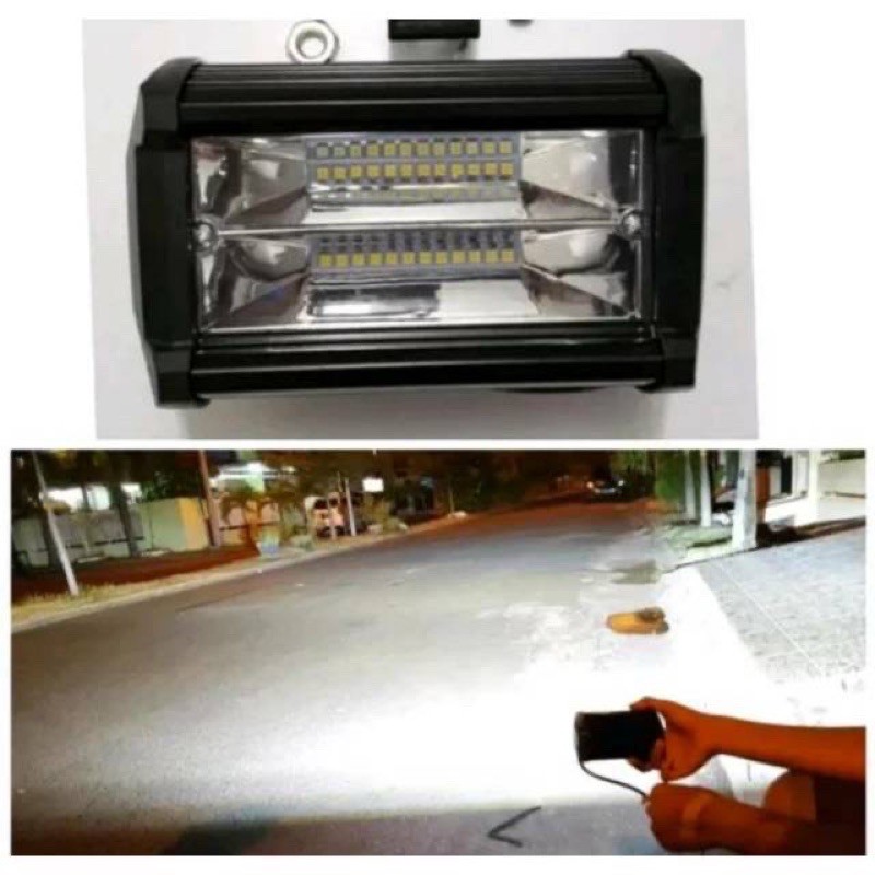 lampu tembak/lampu tambahan 24led super duper terang