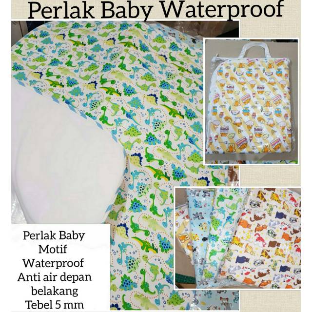 Perlak Baby Waterproof / Tatakan ompol Perlak Waterproof 100% uk 79 x 67 cm Motif  ( Premium) S1