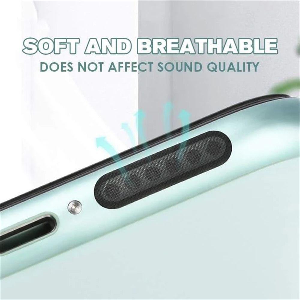 Rebuy Dust Proof Mesh 10Pcs /set Jaring Praktis Stiker Aksesori Telepon Pengeras Suara Ponsel Speaker Net