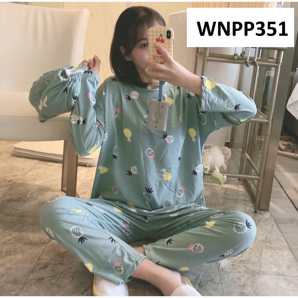 Piyama Wanita Baju Tidur Wanita MRS Minnie - WNPP287 - WNPP288