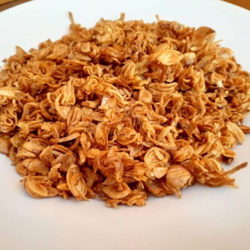 

Bawang Merah Goreng 100gr Enak Joss Tanpa tepung Gurih renyah