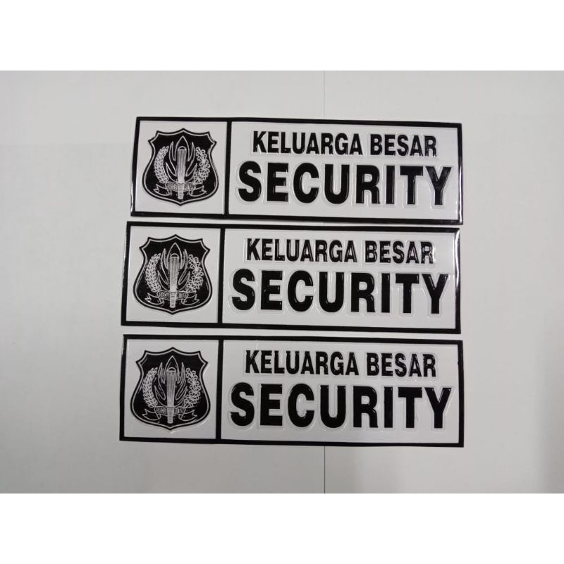 

Stiker Embos Panjang Security | Aksesoris Kendaraan dan Craft Stationery