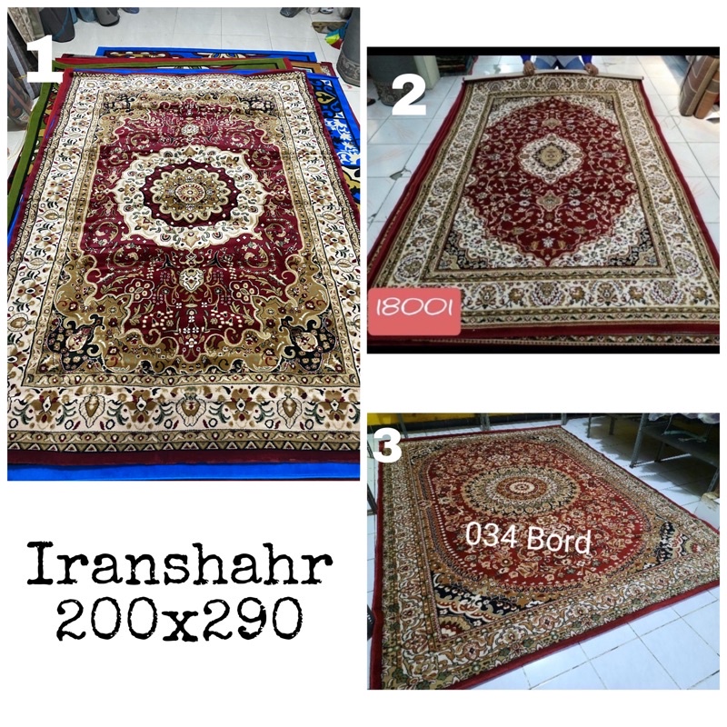 Karpet Permadani IRANSHAHR JUMBO 200x290