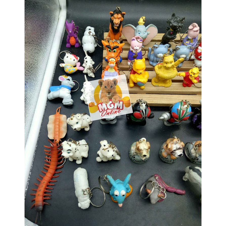 Gantungan Kunci Karakter - Disney / Pooh / Dogs dan lain2 GKunci Murah