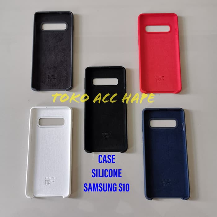 SILICONE CASE SAMSUNG S10 COVER SOFT HARD SILIKON PREMIUM ORIGINAL