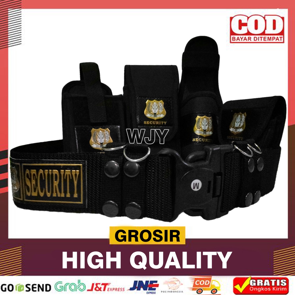 KOPEL SECURITY LENGKAP 1 SET PERLENGKAPAN ATRIBUT SECURITY