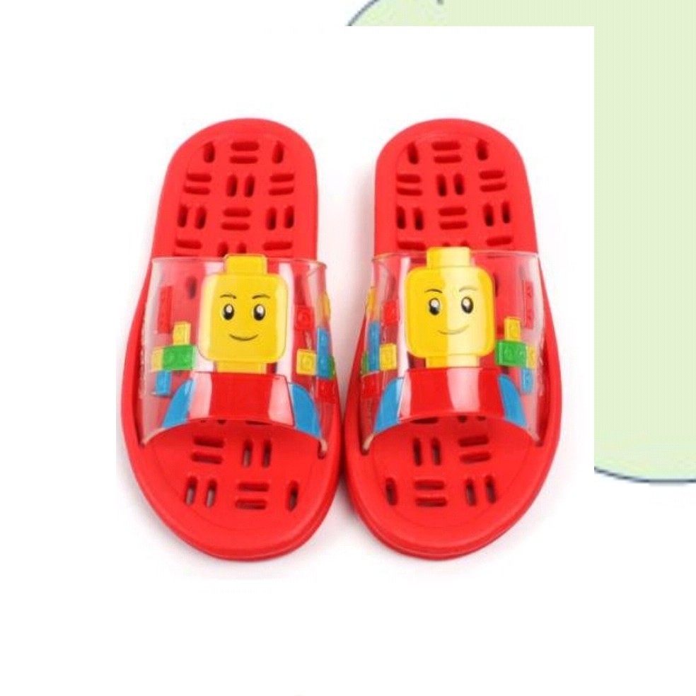 Oxford children's bathroom shoes red