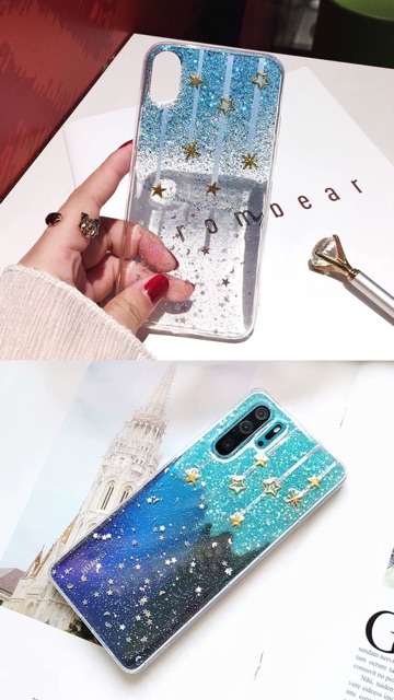 Shooting Star Case iPhone Oppo Vivo Xiaomi Samsung Huawei Realme A12 M31 Narzo Redmi note 8 pro 7 9