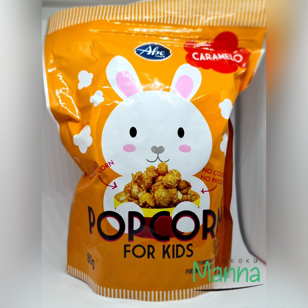 

Popcorn Kids Rasa Karamel, Abe Popcorn, Snack anak