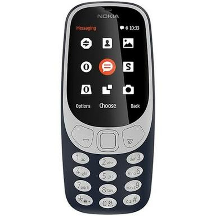 HP Nokia 3310 Reborn 2017 Original Dual SIM Murah + Free Silicone Case