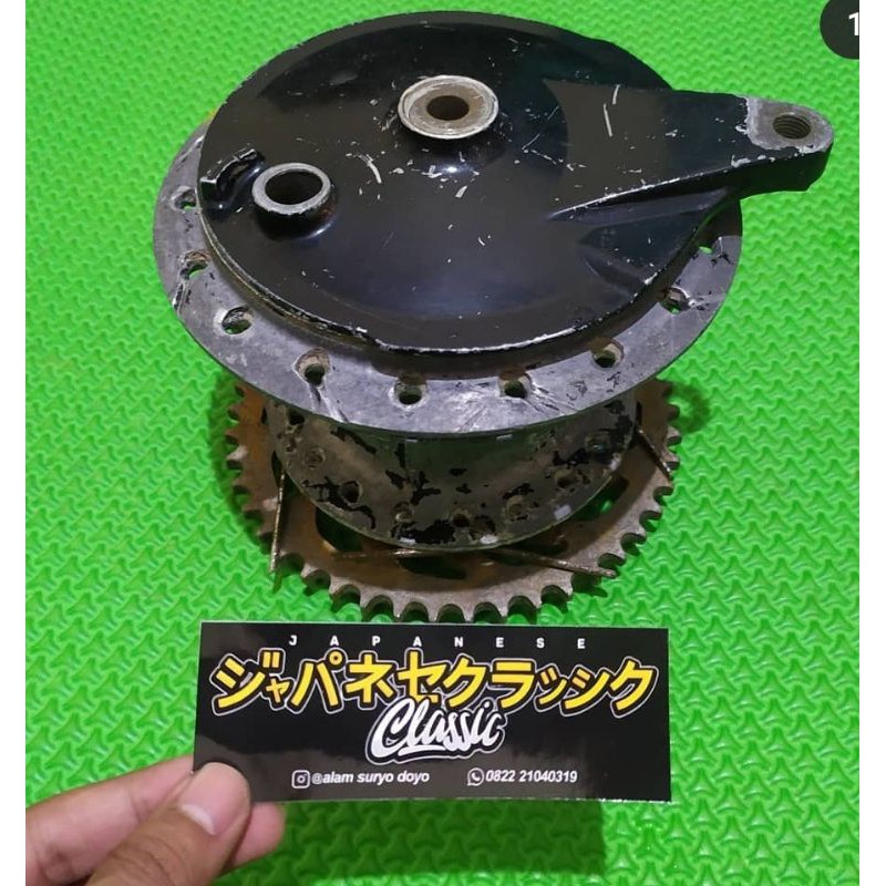 Tromol Yamaha DT + Tutup Original