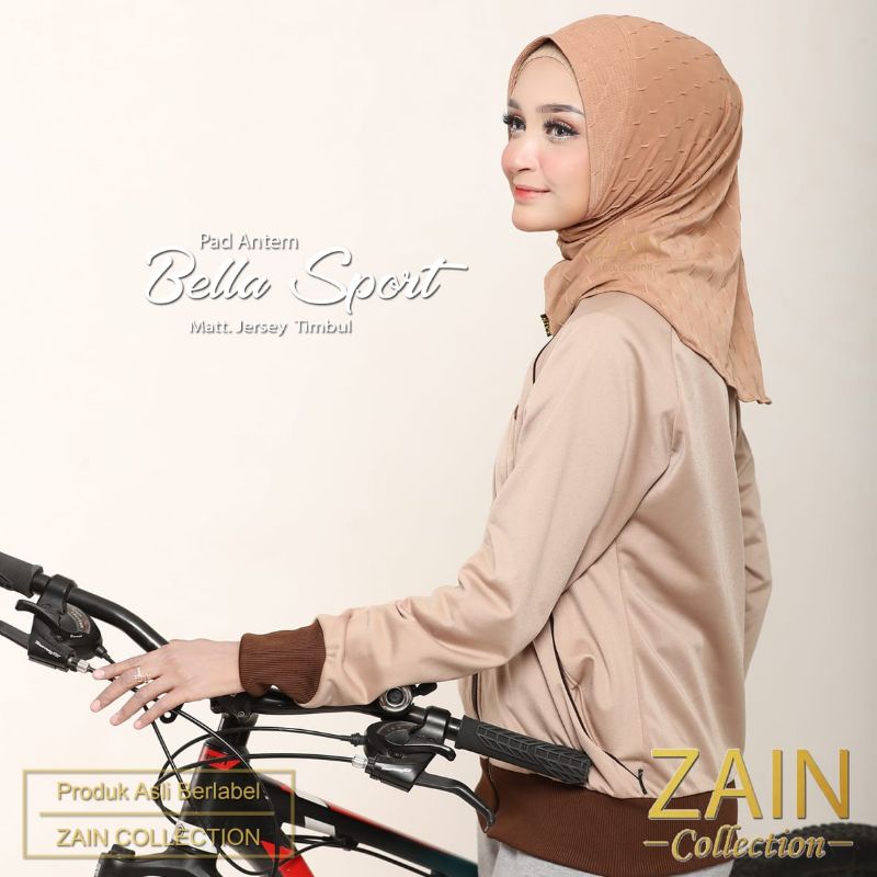 Jilbab Instan Mini Bella Sport Ori Zain Collection