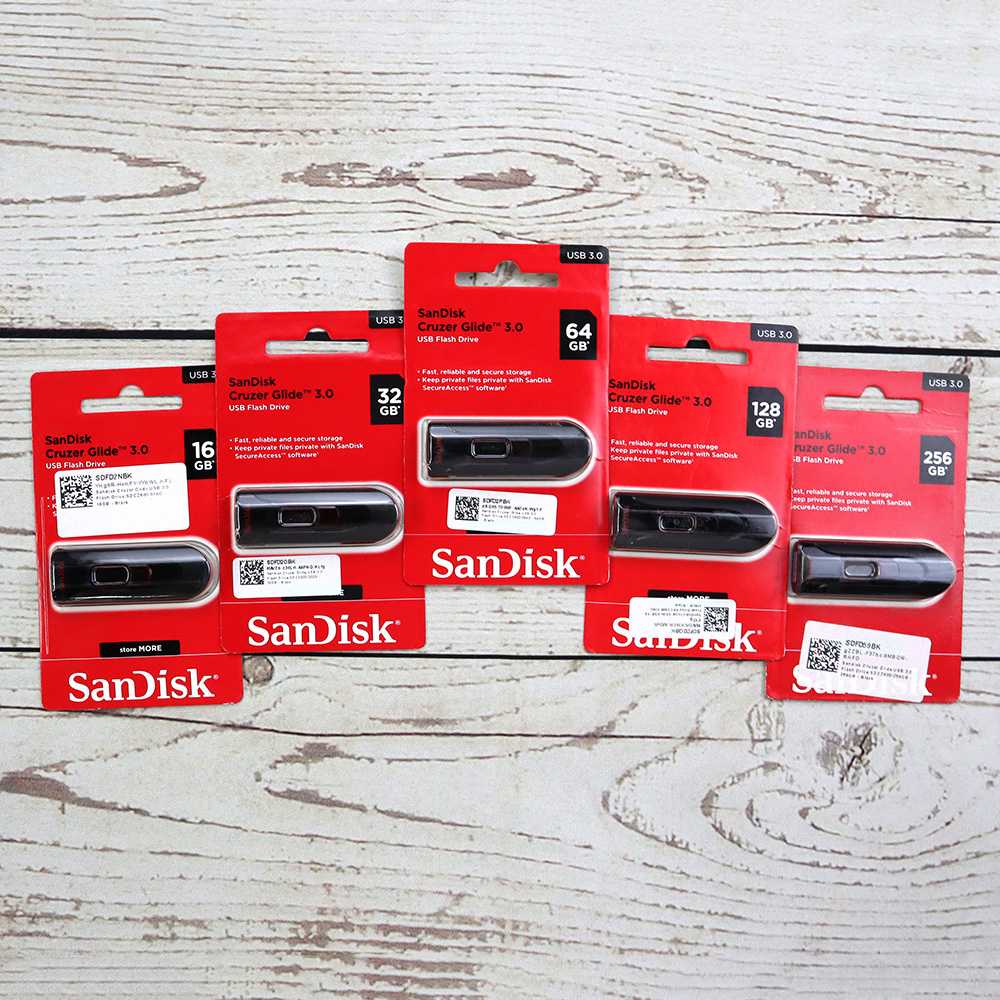 IDN TECH - Sandisk Cruzer Glide 3.0 USB Flash Drive - SDCZ600