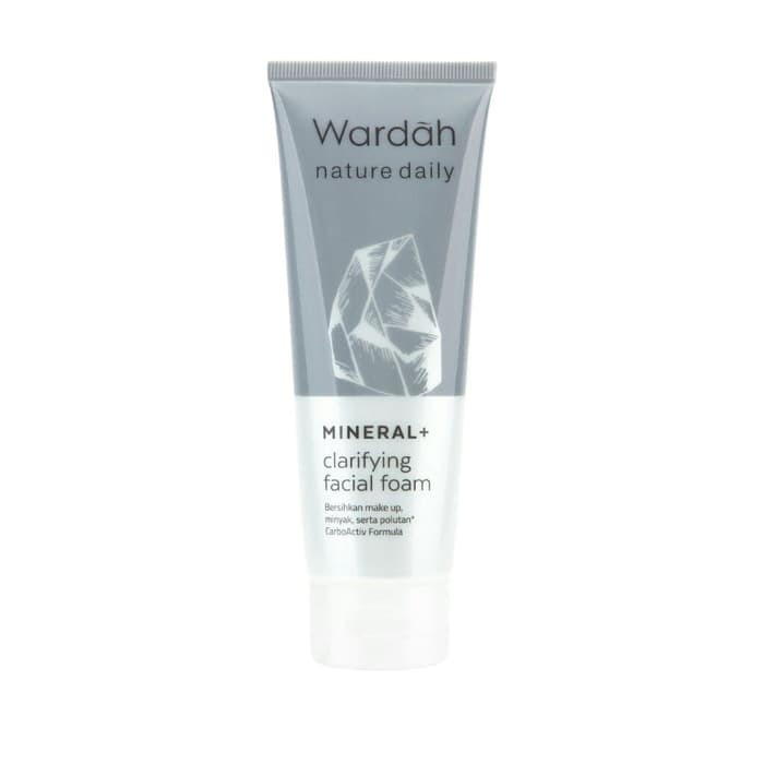 WARDAH NATURE DAILY MINERAL + CLARIFYING FACIAL FOAM 60 ml