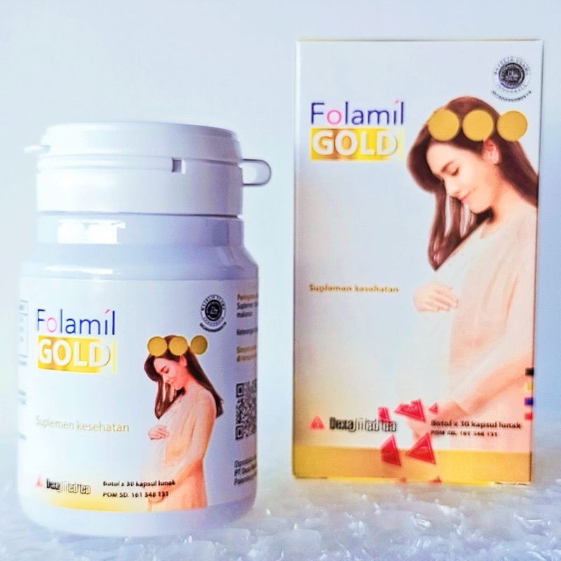 FOLAMIL GOLD ISI 30 CAPS // FOLAMIL GOLD ORIGINAL 