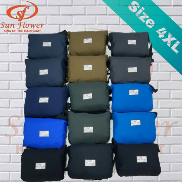 Jas hujan sunflower jumbo