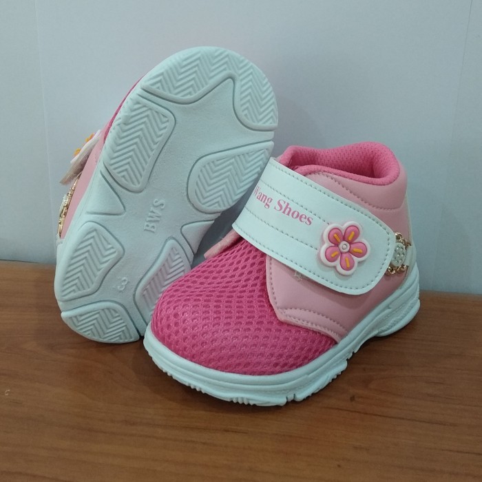 Sepatu Anak Baby Wang - Sepatu Bayi Milly Pink - Sepatu Anak Perempuan