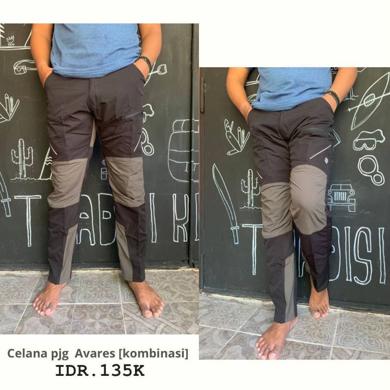 Celana Gunung Avaress Original Avares Model Panjang Outdoor Strech Quickdry