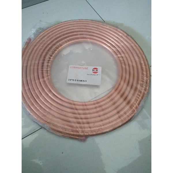 Pipa tembaga 3/8 X 15m X 0,56mm