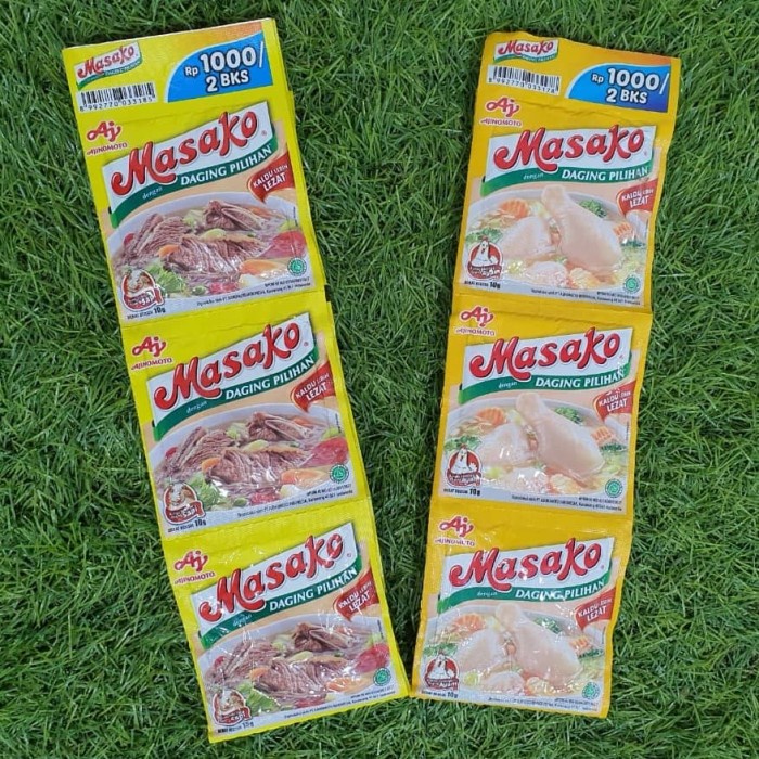 

Masako Kaldu Sachet 10g (renceng 12pcs)