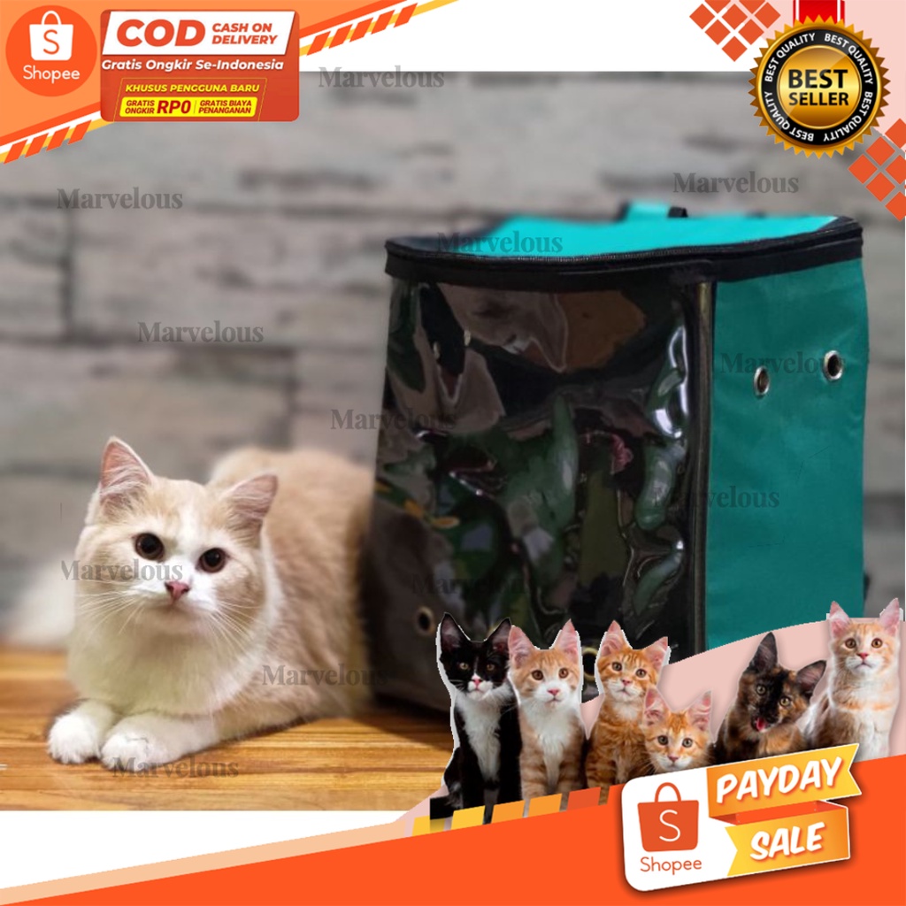 Tas Ransel Kucing Kecil  / Tas Kucing / Ransel Hewan / Tas Kucing Murah