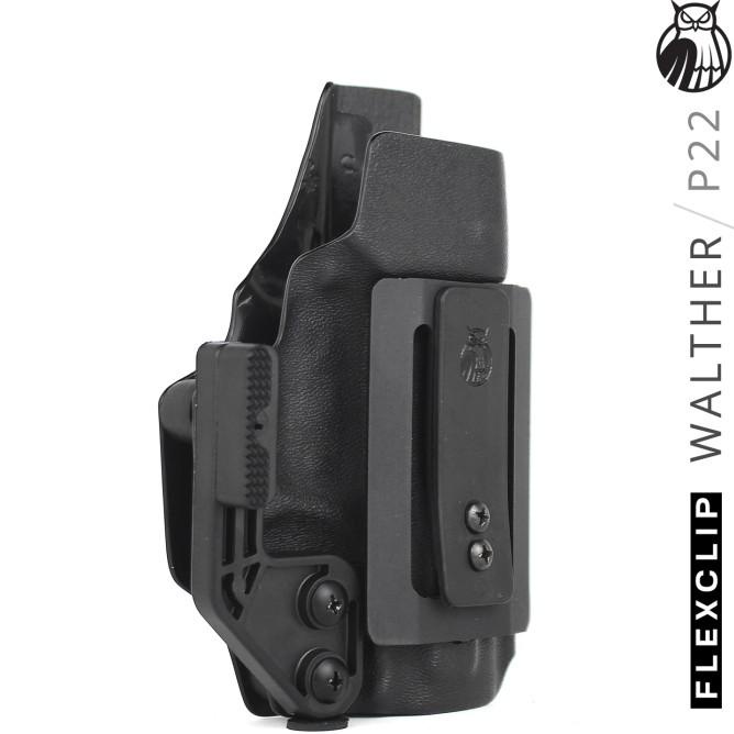 Kydex Holster Walther P22 Iwb Inside Waistband Flex Clip Pax Dynamics