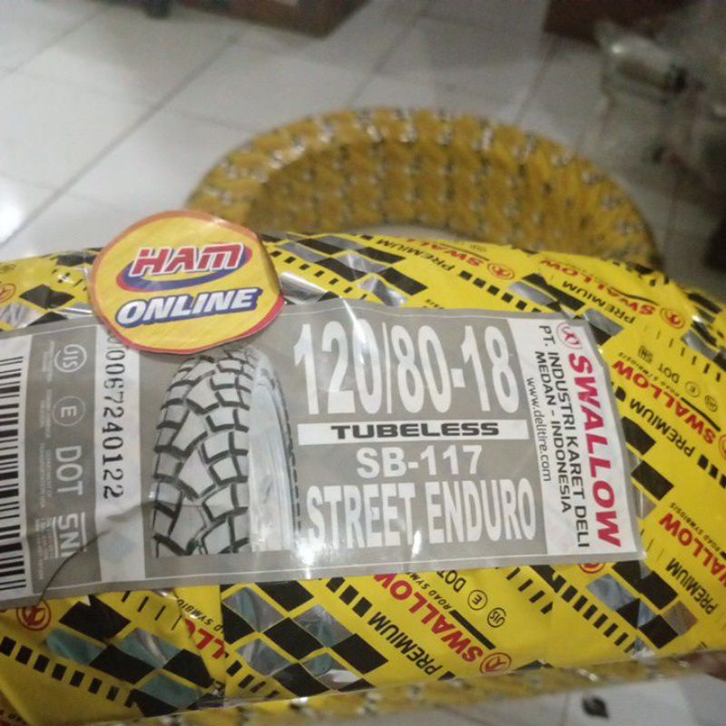 ban swallow 120 80 18 sb 117 sb117 street enduro tubles