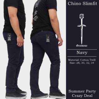  Celana  Chinos  Slimfit Cotton  Twill  BOSDISTRO BY PARABOS 