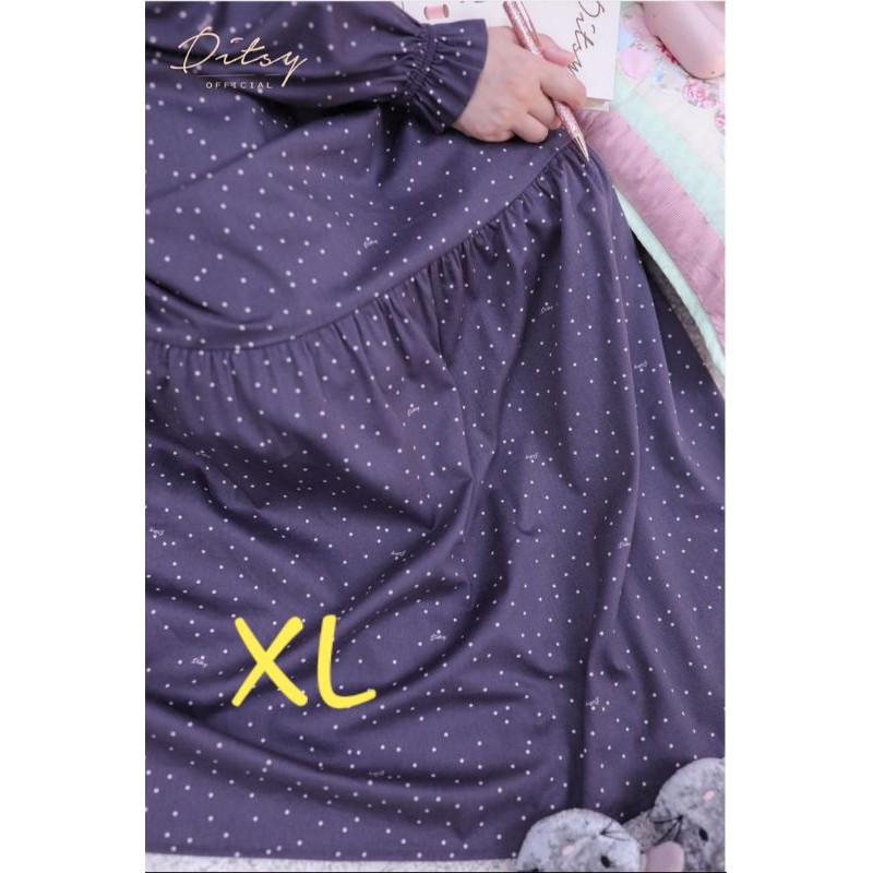 Ditsy Punto Grey XL (booked)