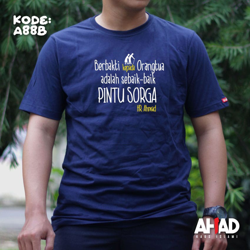 Kaos islami ahad-berbakti kepada orang tua A90