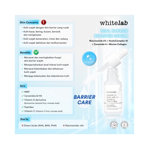 Whitelab Real Barrier Booster Serum 20ml