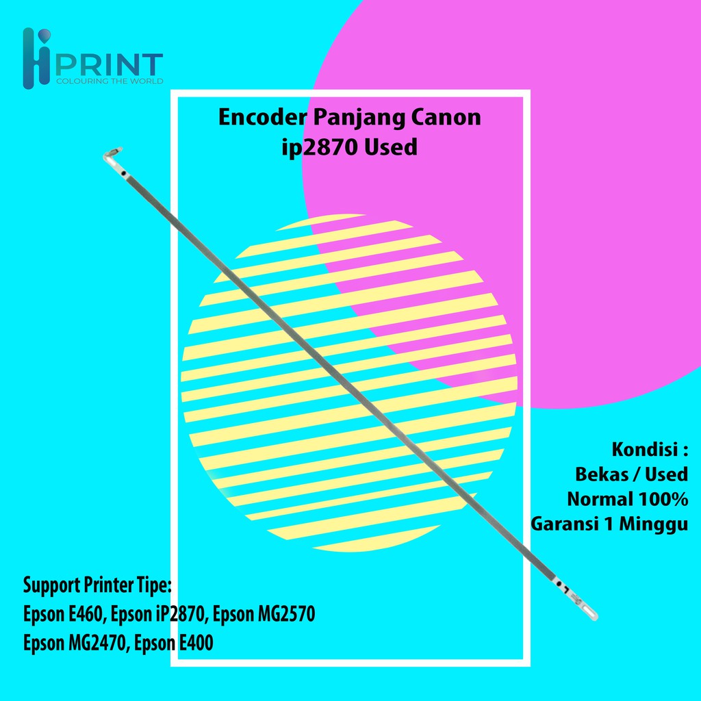 Encoder Panjang Canon ip2870 mg2570 mg2470 Sensor Horisontal Canon e400 Bekas Like New