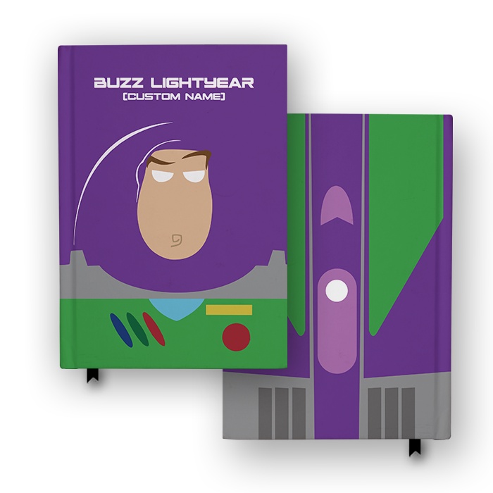 

Buku Catatan Notebook Toy Story 4 Buzz Lightyear Custom Nama Agenda Jurnal Diary Hardcover A5 A6