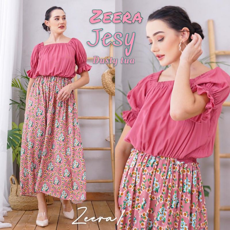 Daster Arab ZEERA JESY Dress Rayon Sabrina