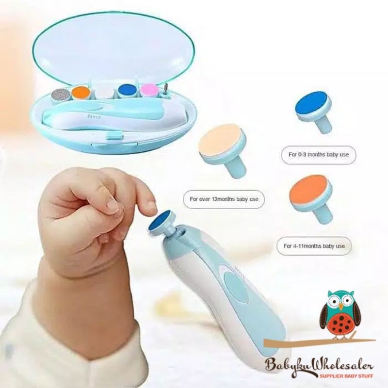 Baby nail trimmer electric / Gunting kuku bayi elektrik